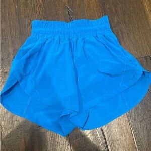 lululemon athletica Vibrant Blue Athletic Shorts